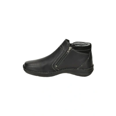 Immagine di Josef Seibel Stivali da uomo New Anvers 04, larghezza K (extra larga), plantare intercambiabile, Nero , 43 EU X Larga