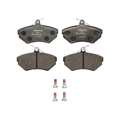 Immagine di DELPHI LP1409 Kit pastiglie freno Non predisposto per contatto segnalazione usura senza lamierino anticigolío con accessori AUDI: A4 B7 Avant