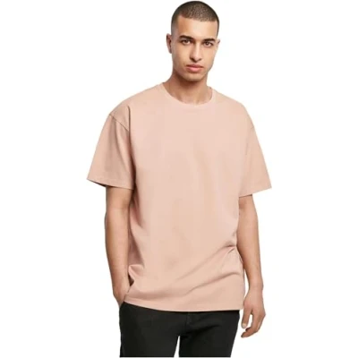 Immagine di Build Your Brand Heavy Oversize Tee, Maglietta a Maniche Corte Uomo, Beige (Amber), S
