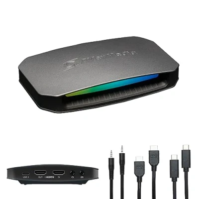 Immagine di AVerMedia scheda di acquisizione HDMI 2.1 per streaming e giochi, supporto VRR HDR 4K Xbox serie x/s, PS5, One, PS4, Nintendo Switch GC553G2 Live Gamer Ultra