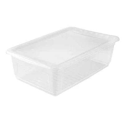 Immagine di keeeper Box Contenitore con Sistema di Ventilazione, 59 x 39 18 cm, 30 L, Bea, Trasparente