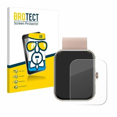 Immagine di brotect Pellicola Protettiva Vetro per Mutoy Smartwatch 1.83&quot; Protezione Schermo [Durezza Estrema 9H, Chiaro]