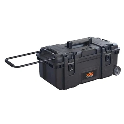 Immagine di Keter ROC Pro Gear Cassetta portautensili resistente, 71 cm, colore: Nero/Grigio