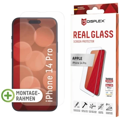 Immagine di DISPLEX Real Glass Vetro di protezione per display iPhone 14 Pro 1 pz. 1699