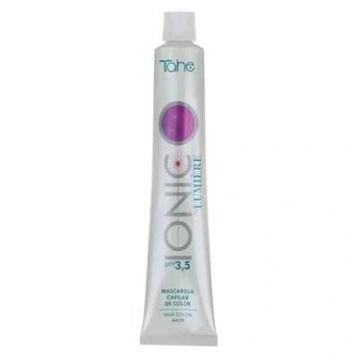 Immagine di Tahe Ionic, Maschera per capelli colorati a pH acido 3,5, senza parabeni, Altamente Nutriente e idratante, biondo perla, 100 ml