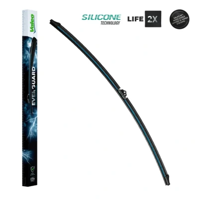 Immagine di Spazzola tergi Valeo Everguard Silicone Single 566014 750mm anteriore Spazzole flat blade FORD: S Max Mk1, B Max, Transit Custom V362 Van