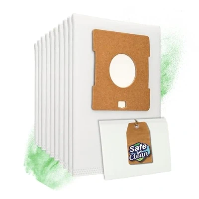 Immagine di 10 sacchetti per aspirapolvere Clatronic BS 1301 &amp; 1303 con 1 Micro filtro di Microsafe