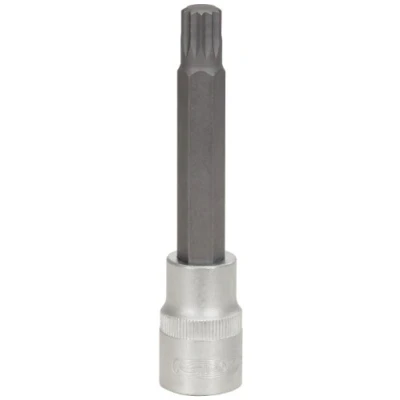 Immagine di KS TOOLS 911.1354 Serie di bussole DIN3120, ISO1174 M12 Acciaio al cromo vanadio Poligonale incassata, Multidentata esterna zigrinato
