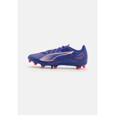 Immagine di Puma Ultra 5 PLAY FG/AG Scarpe da calcetto con tacchetti, Uomo, Taglia: 44, Lapis lazuli/white/sunset glow Sintetico