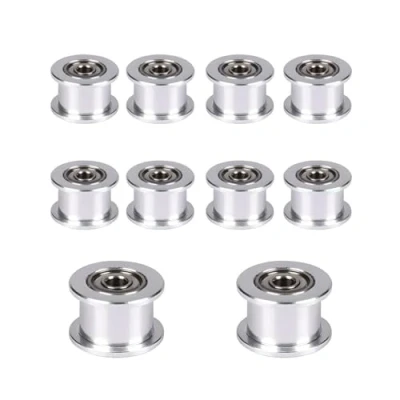 Immagine di Super Print GT2 Puleggia folle Idler Pulley 16 Senza denti Toothless Bore 3mm Foro 3 mm for 3D Printer 6mm Width Timing Belt.