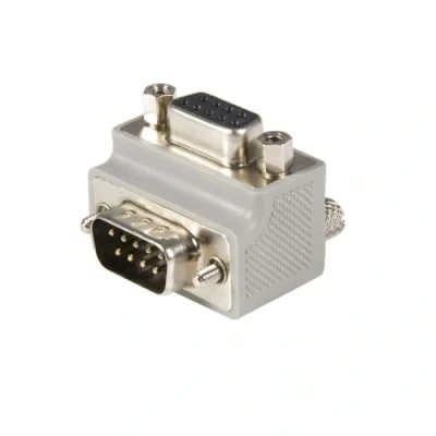 Immagine di StarTech.com GC99MFRA2 Adattatore Angolato a Destra Seriale DB9 DB9, Tipo 2, M/F