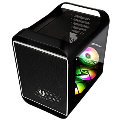 Immagine di BITFENIX BFC PM2 300 KKGSK 3A Micro Tower Gaming Case, alloggiamento Nero
