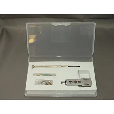 Immagine di Giradischi Headshell OFC Phono cartuccia conduce montaggio hardware kit argento Technics