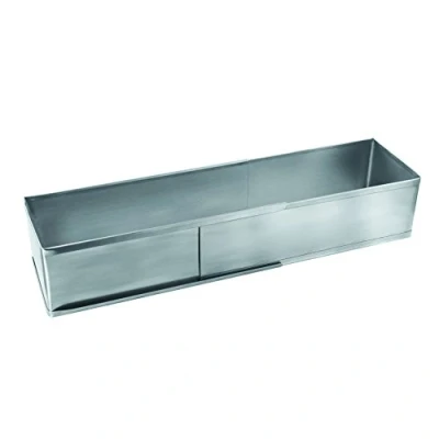 Immagine di COOK CONCEPT Cuisy kc2220 Cornice per Torte in Acciaio Inox e Argento, allungabile da 27 cm a 40