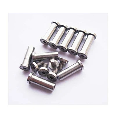 Immagine di perno coltello tascabile, coltelli pieghevoli elementi di fissaggio e bulloni, EDC viti rivetti Corby, borchie manico fai da te, confezione 10 (5mm)