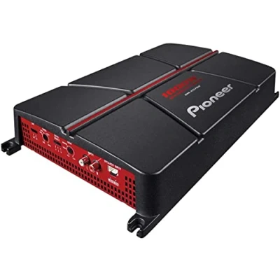 Immagine di Amplificatore a 2 canali collegabile ponte Pioneer GM A5702 (1000 W), TPB variabile, alloggiamento del dissipatore di calore corpo singolo, tensione ingresso fino 6,5 ​​V