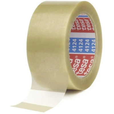 Immagine di tesa 04124 00014 00 Nastro per imballaggio universale tesapack® 4124 Trasparente (L x L) 66 m 38 mm 1 pz.