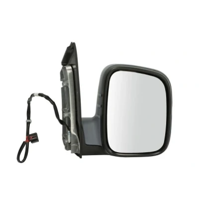 Immagine di Specchietto retrovisore esterno Blic 5402 04 9228152 Dx con la prima mano elettrico Specchio completo, riscaldato, convesso VOLKSWAGEN: Caddy 3