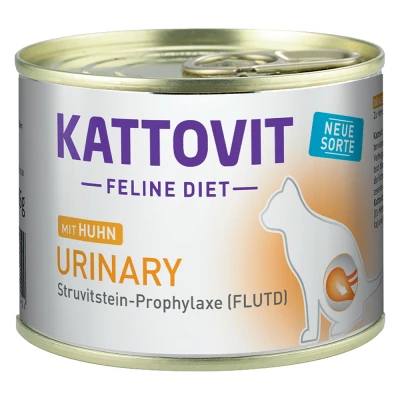 Immagine di Kattovit Urinary Calcoli Struvite 6 x 185 g Pollo