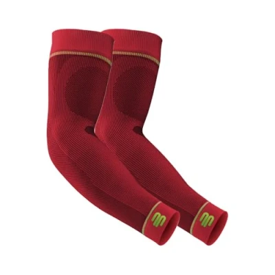 Immagine di Bauerfeind Kompressions,Fasce a compressione per Rafforzamento della muscolatura, 1 Paio,Rosso (Rouge),XL Lungo