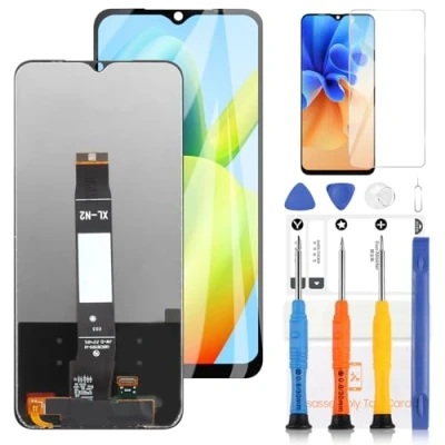 Immagine di LADYSON Schermo LCD per Xiaomi Redmi A2/Redmi A2+ Sostituzione Display A1/Redmi A1+ Touch Screen Digitizer Assemblea Parti di Riparazione con Strumenti(6.52&quot;,Nero)