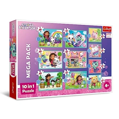 Immagine di Trefl Gabby&#039;s Dollhouse Puzzle, Multicolore, One Size, 96003