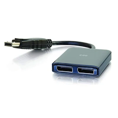 Immagine di C2G Splitter multiplo per monitor Displayport Nero