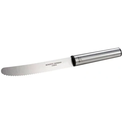 Immagine di Westmark Coltello seghettato da bistecca, Lunghezza: 23 cm, Monopol Edition, Acciaio inox/Plastica, Profi, Argento, 16923360