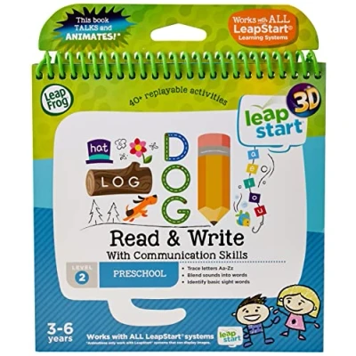 Immagine di Leapfrog Leggere e Scrivere Libro di attività 3D, Multicolore, 18.7 x 17.8 1.8cm, 461403