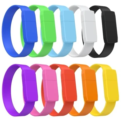 Immagine di Chiavetta USB da 2 GB, Confezione 10 Chiavette USB, multicolore 2.0, Giga, Portatile, Affordable, Pendrive, Bundle Colorate per la Festa Bambini