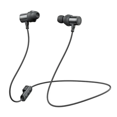 Immagine di SoundPEATS Q40HD Auricolari Bluetooth 5.4 Sportive da Collo, Hi Res Audio LDAC, 20 Ore Autonomia, IP67 Impermeabili, App Controllo, Doppia Connessione, EQ Dinamico, Trova Cuffie