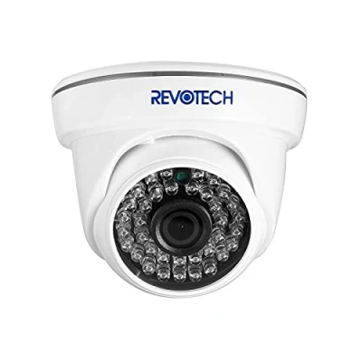 Immagine di Revotech telecamera IP a cupola da 3MP per interni, di sicurezza domestica HD H.265, 36pcs IR LED Night Vision, P2P Remote View (I3012 FHW)
