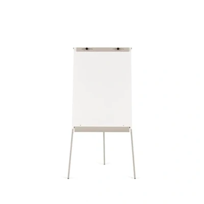 Immagine di Rocada Lavagna Flipchart 610V19 (L x A) 1800 mm 850 Bianco (RAL 9003), Acciaio lavabile, scrivibile, regolabile in altezza, incl. vassoio, magnetica