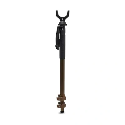 Immagine di Manfrotto ALPHA S.H.O.T. Monopod V Kit, Alluminio Leggero, Monopiede per Fucili, Supporto a Forma di 360 Gradi Fucile,Chiusura Leva,Appoggio il Tiro,Asta la Caccia,Attività Outdoor