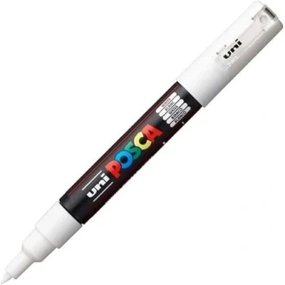 Immagine di Uni POSCA water based paint marker Box of 6 pcs PC 1M White