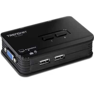 Immagine di TRENDnet TK 207K, Kit switch KVM 2 porte USB