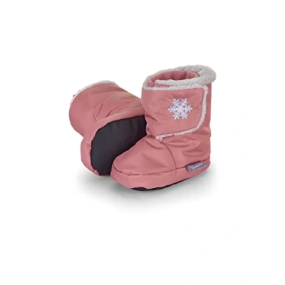 Immagine di Sterntaler Scarpine da Bambino con Fiocco di Neve, Scarpe Neonato Bimba 0 24, Colore: Rosa, 16 EU