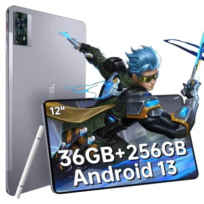 Immagine di OUKITEL OT5 tablet 12 Pollici 2K Display, 11000mAh 36GB RAM + 256GB ROM/TF 2TB, Helio G99 Android 13, in Offerta 16MP+8MP/Dual SIM/5G WiFi/GPS