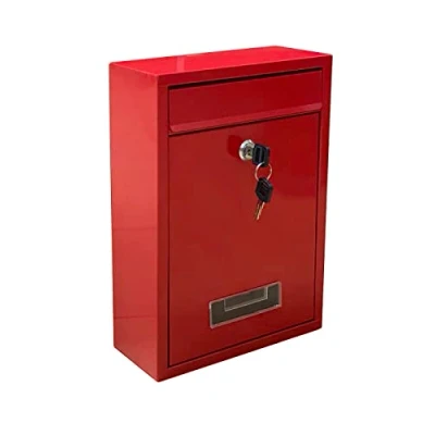 Immagine di Kippen 10005AR Cassetta Postale Modello &quot;MAIL&quot;, Colore Rosso