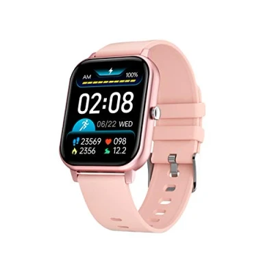 Immagine di Trevi T FIT 270 CALL Orologio Smart con Funzione Chiamata, Bluetooth, Grande Display e Cassa in Metallo, Controllo Salute Stato di Benessere, Monitoraggio del Sonno, Resistente all&#039;Acqua IP67, Rosa
