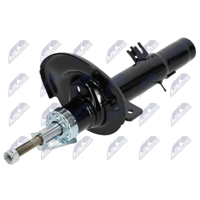 Immagine di NTY A CT 065 Ammortizzatore Assale anteriore Sx pressione del gas doppio tubo tipo McPherson Spina superiore, Collare inferiore