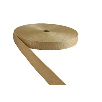 Immagine di tukan tex Cinghia in polipropilene beige, larghezza 25 mm, 50 m