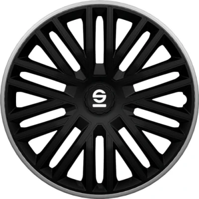 Immagine di SPARCO Bergamo SPC1485BKGR Copricerchi 14Inch nero, grigio