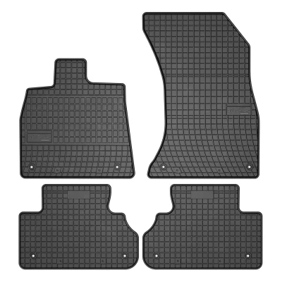 Immagine di FROGUM 401754 Set tappetino Gomma anteriore e posteriore 4 nero Su misura AUDI: Q5