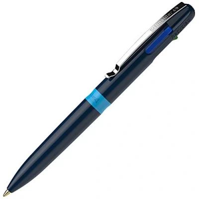 Immagine di Schneider Take 138003 Penna a sfera 4 colori, colore: Blu