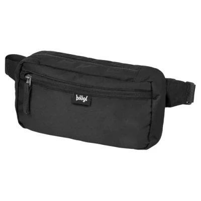 Immagine di Baagl marsupio per uomo e donna Elegante borsa a tracolla urbano in materiale impermeabile ad asciugatura rapida, Nero , Fashion