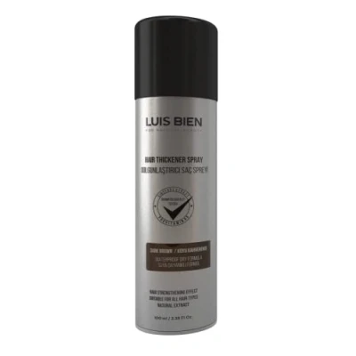Immagine di Luis Bien Spray Correttivo per Capelli Addensante ed Efficace l&#039;anticalvitia densi 100 ml (Castano Scuro)