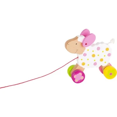 Immagine di GOKI 55522 &quot;Sheep Suse Giocattolo da Tirare, Multicolore