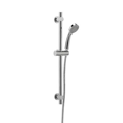 Immagine di Croydex Essentials Set doccia a tre funzioni, include soffione/asta doccia/tubo, cromato