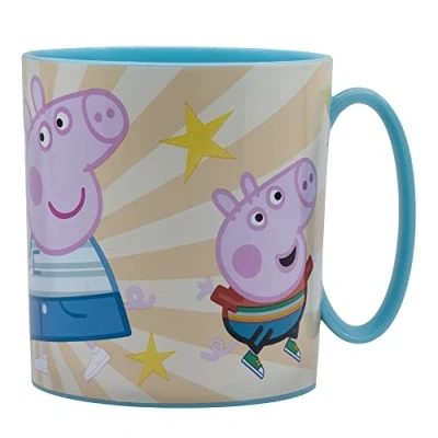 Immagine di MICRO TAZZA 350 ML PEPPA PIG LA GENTILEZZA CONTA Stor